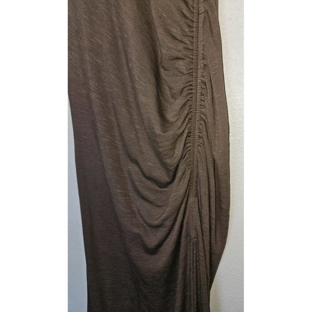NWT Size XL - Daily Practice Anthropologie Mock-Neck Ruched Midi Dress (NWT US$ - Picture 5 of 16